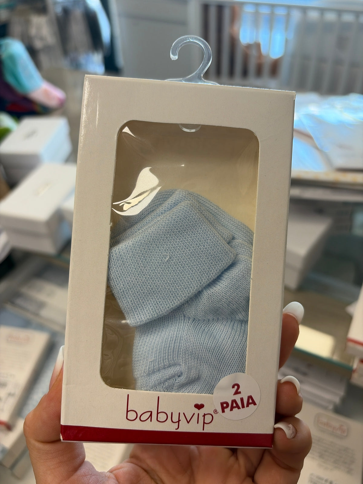 2 paia primo calzino neonato unisex con risvolto in cotone caldo
