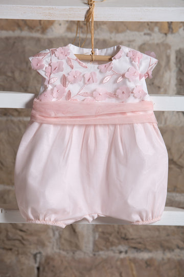 Pagliaccetto con fiori bimba Babyvip T 2534/55