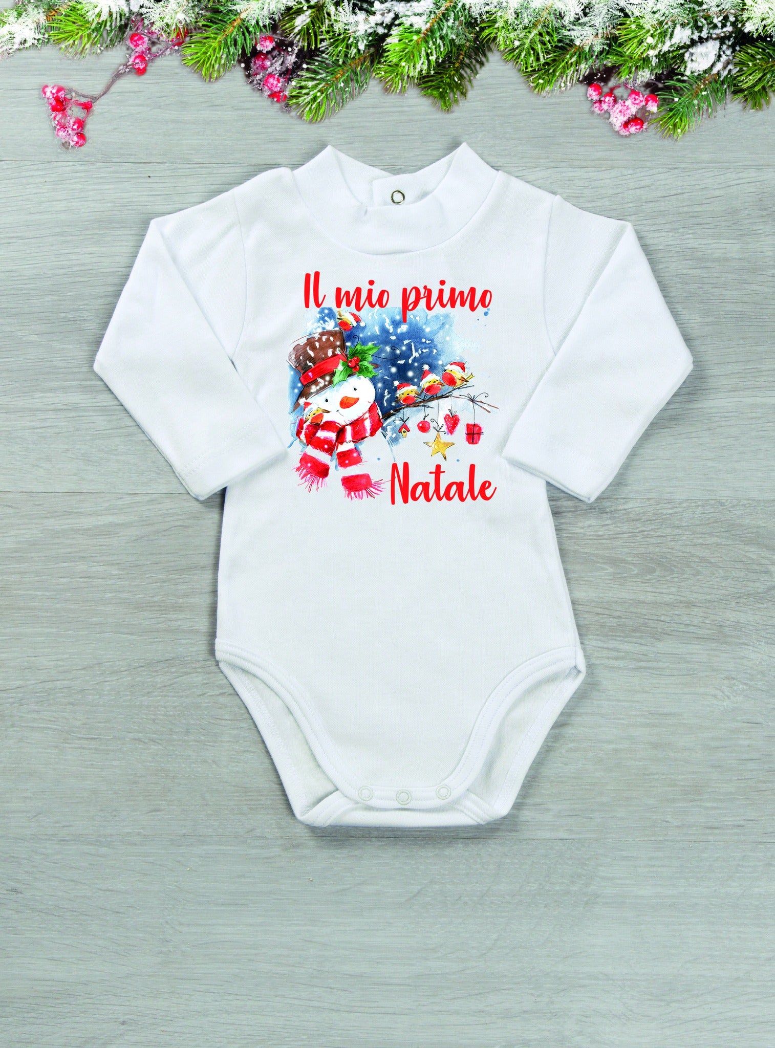 Body natalizio manica lunga Babyvip