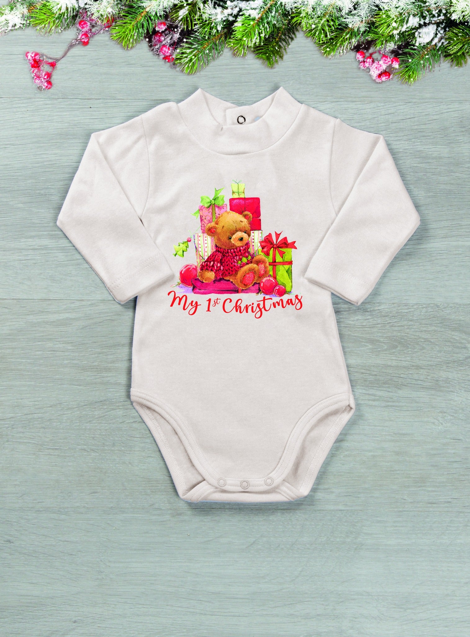 Body natalizio manica lunga Babyvip