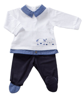 Due pezzi bimbo con animaletti Babyvip T3546/08