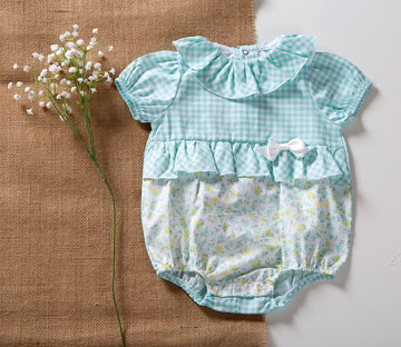 Pagliaccetto bimba con motivo floreale Babyvip T2565/52