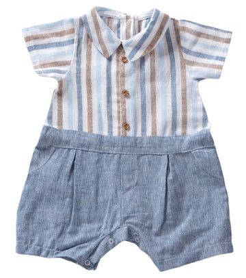 Pagliaccetto bimbo con righine Babyvip T 2559/04