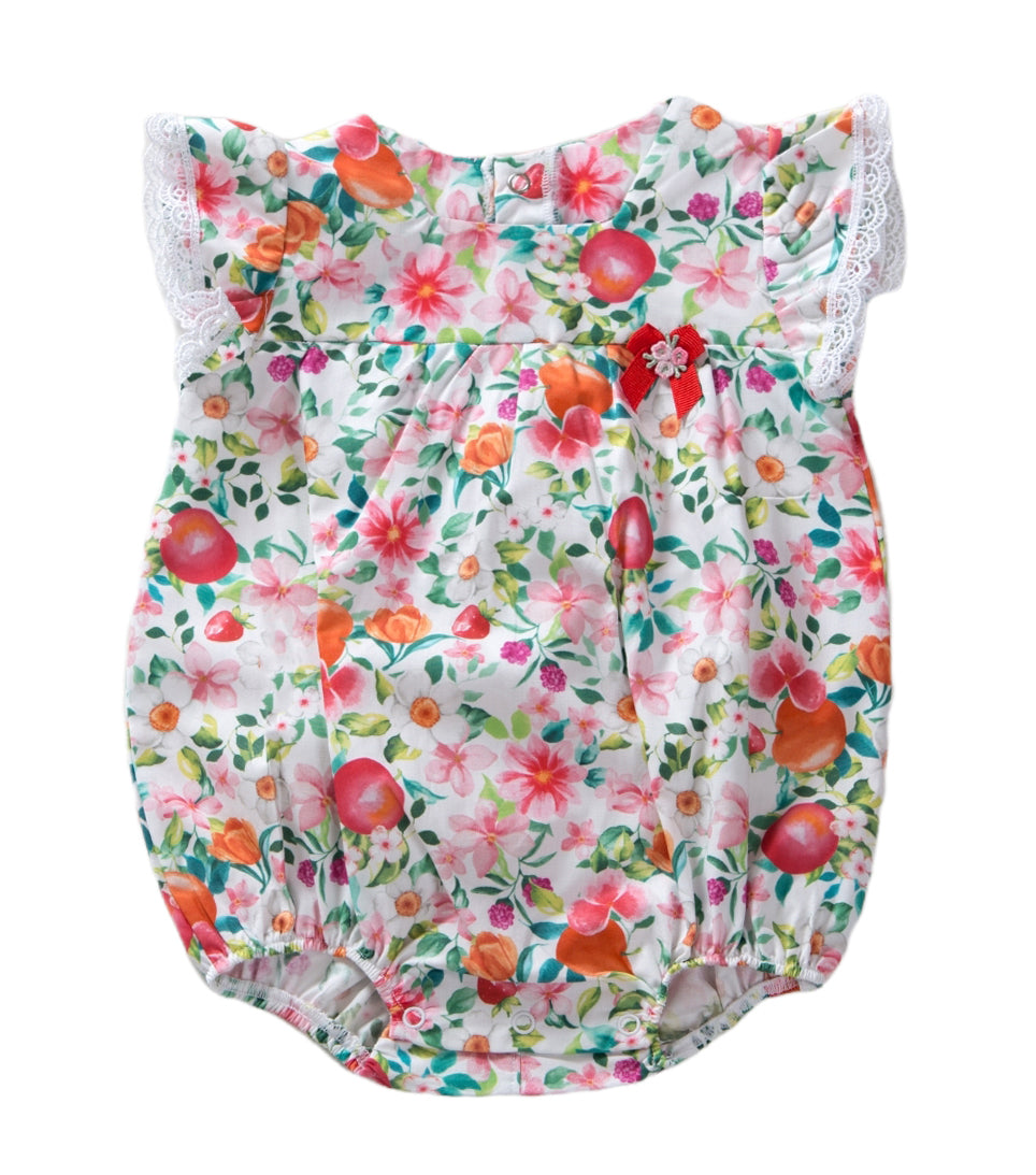 Pagliaccetto bimba con motivo floreale Babyvip T2563/01