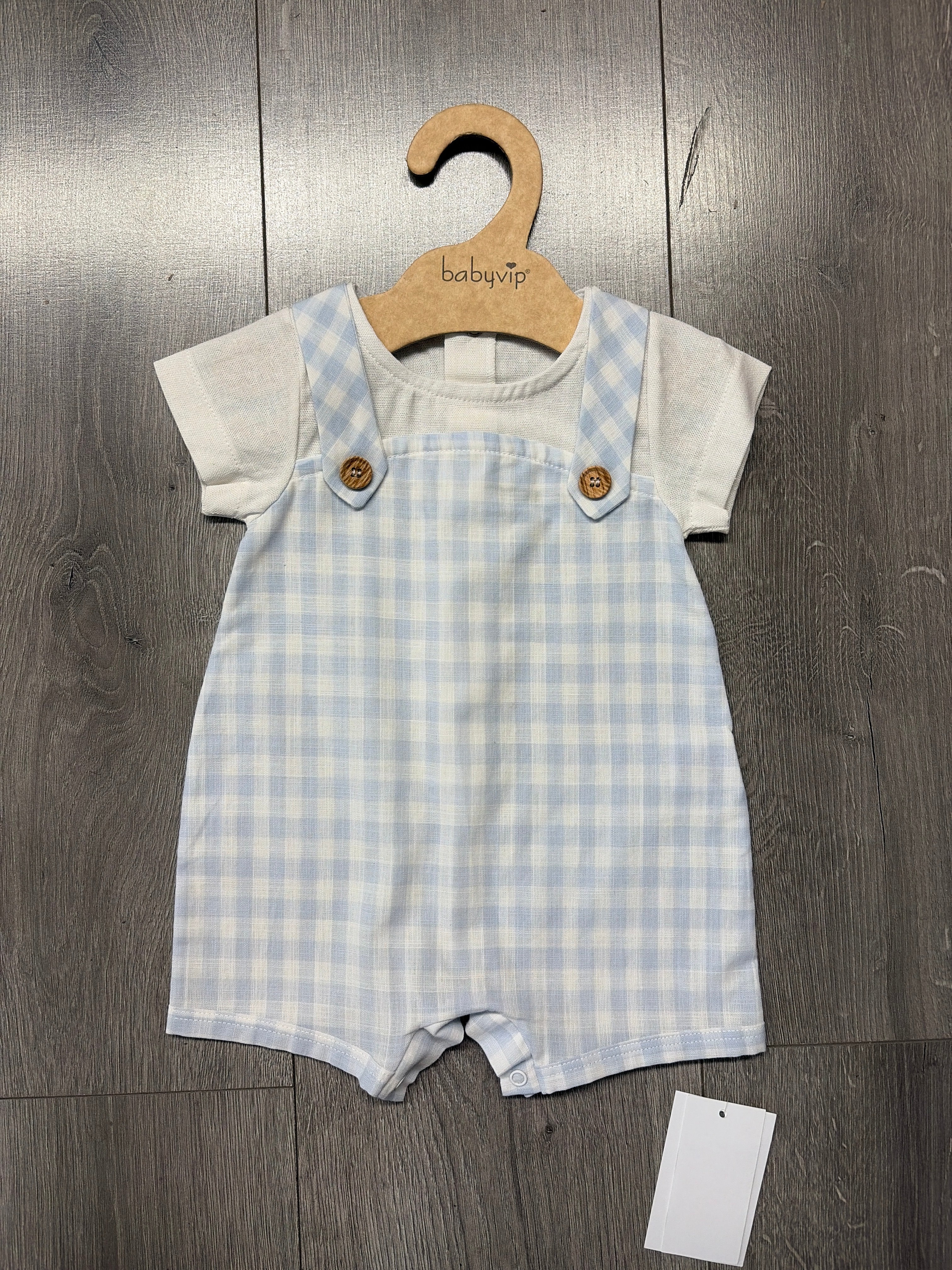 Pagliaccetto bimbo a quadretti Babyvip T2836/04