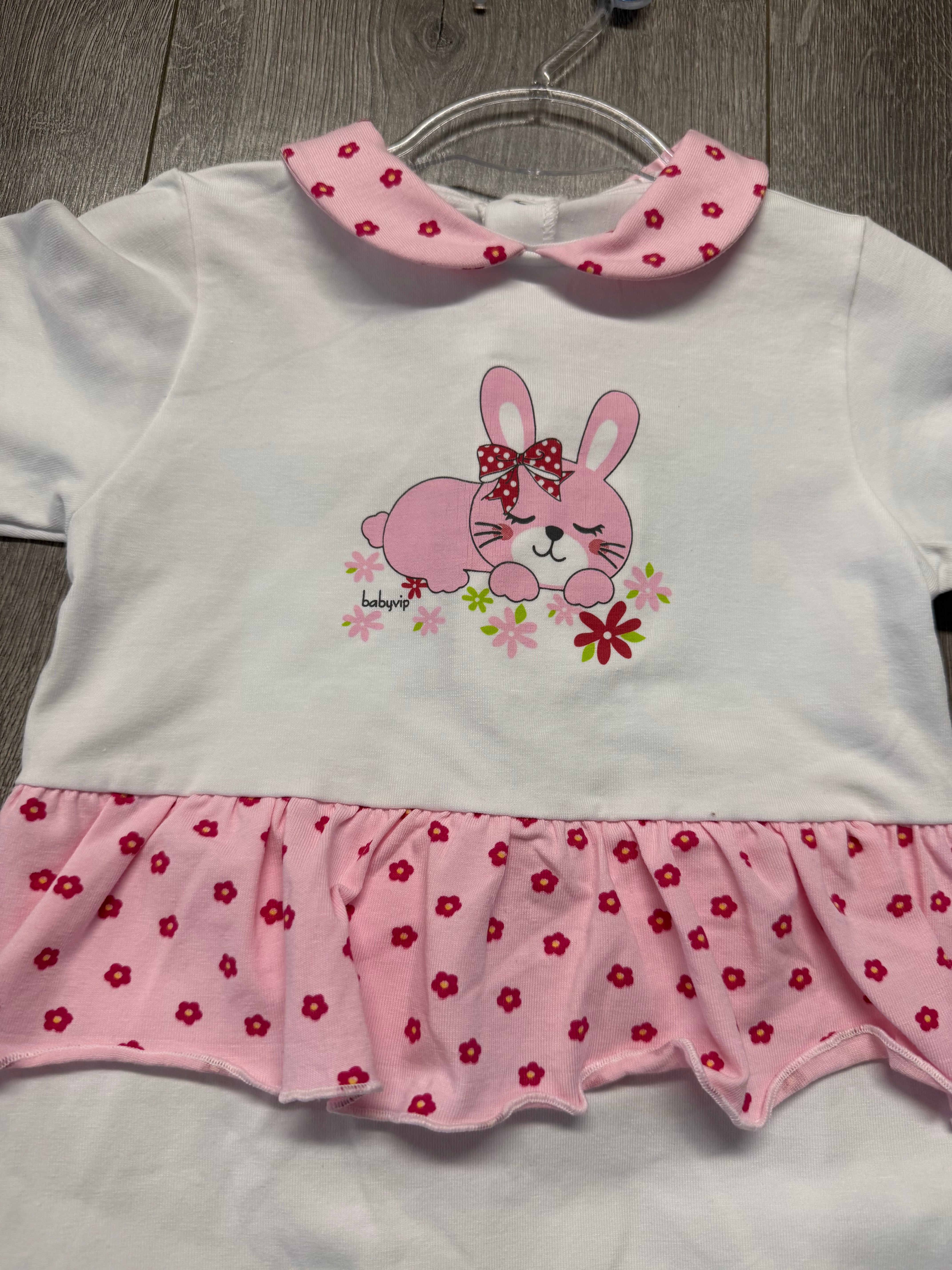 Tutina con fiorellini bimba Babyvip T2521/03