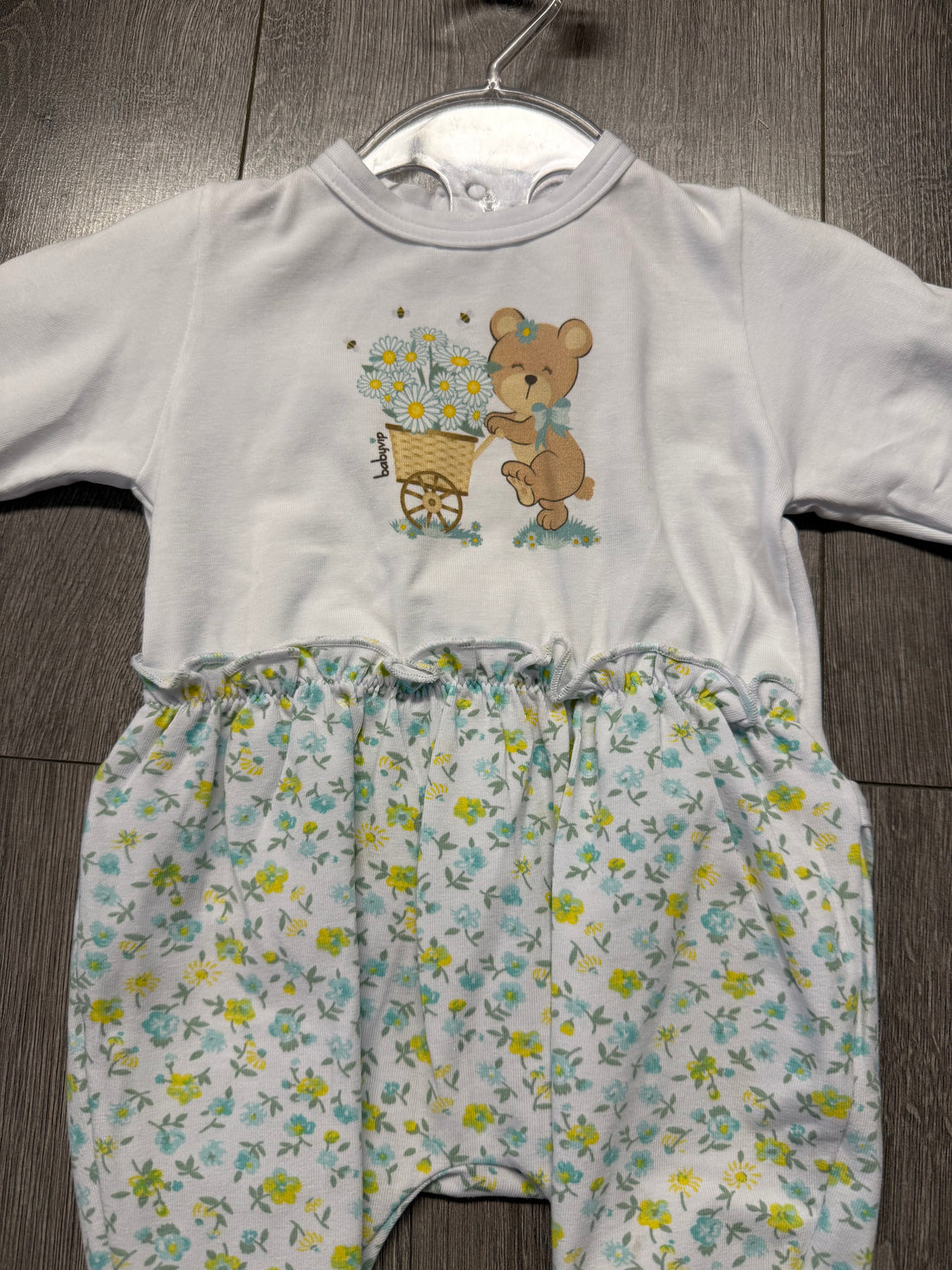 Tutina con fiorellini bimba Babyvip T2567/52