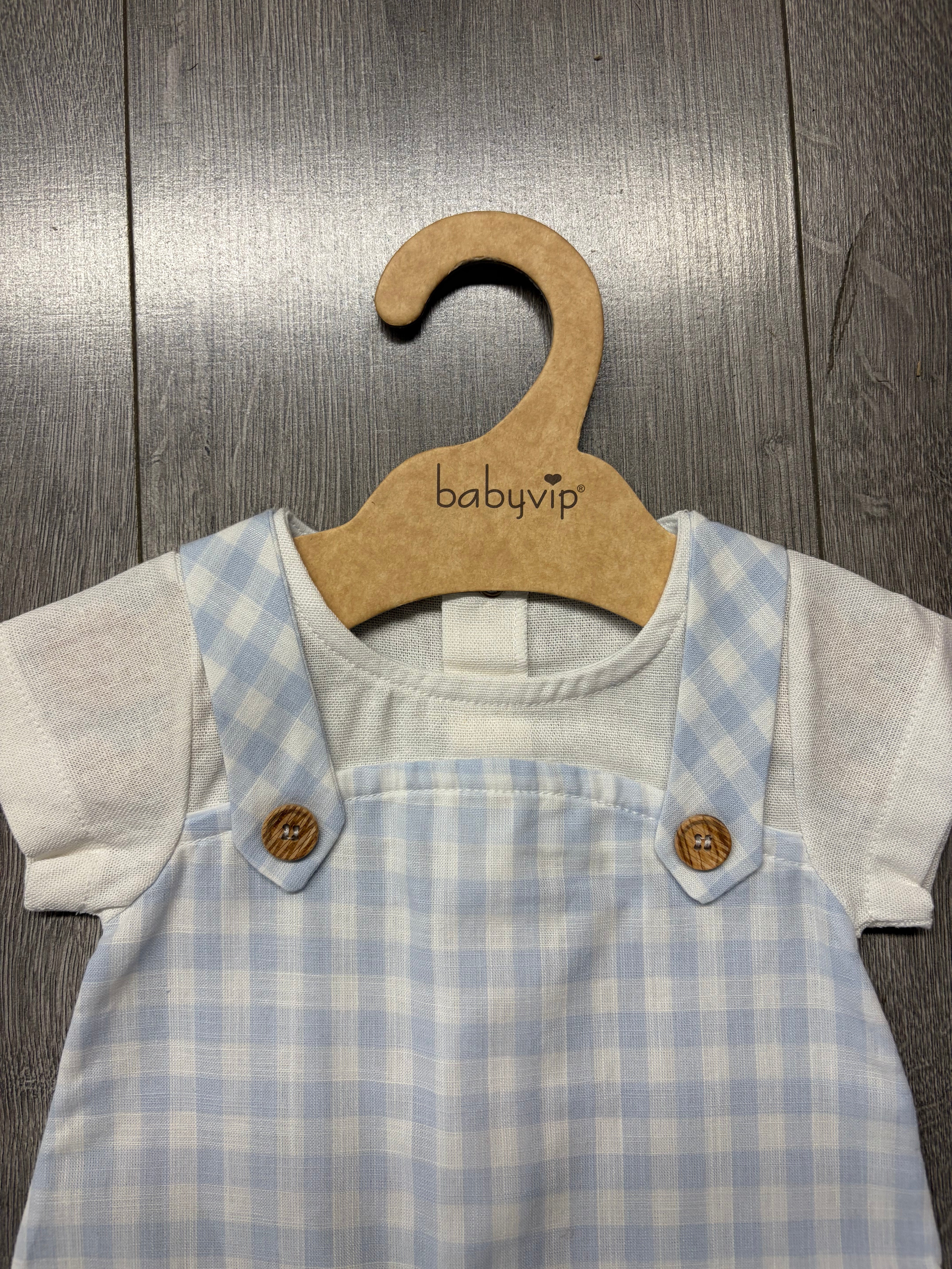 Pagliaccetto bimbo a quadretti Babyvip T2836/04