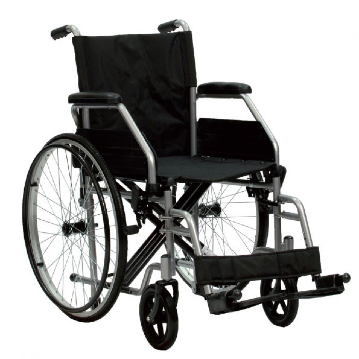 CARROZZINA SUPER AUTOSPINTA DOPPIA CROCIERA BRACCIOLI ELEVABILI- CAR/PSDB 43cm