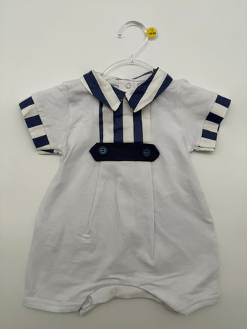 Pagliaccetto con righine bimbo Babyvip T2366/24