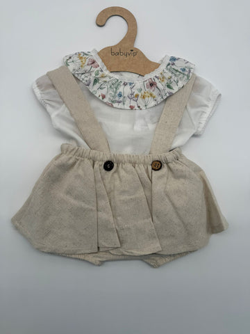 Due pezzi bimba floreale Babyvip T1469/02