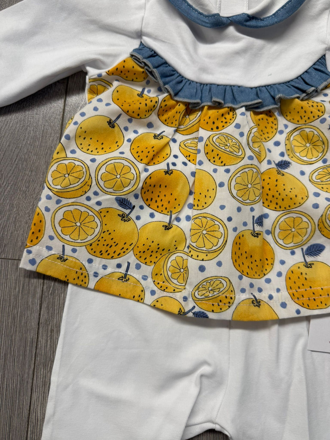 Due pezzi bimba con limoni Babyvip T3562/06