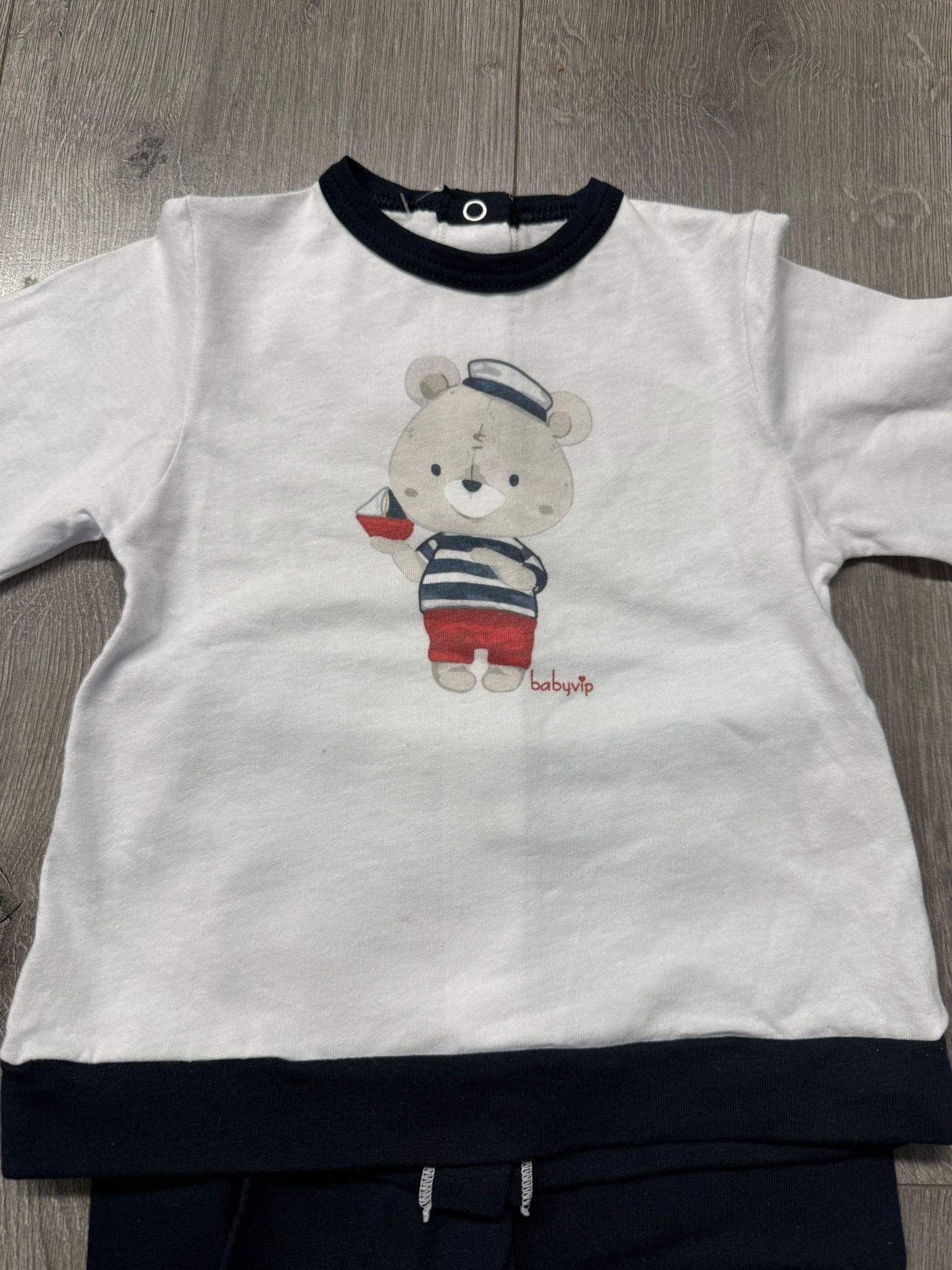 Due pezzi bimbo con orsetto Babyvip T3552/07