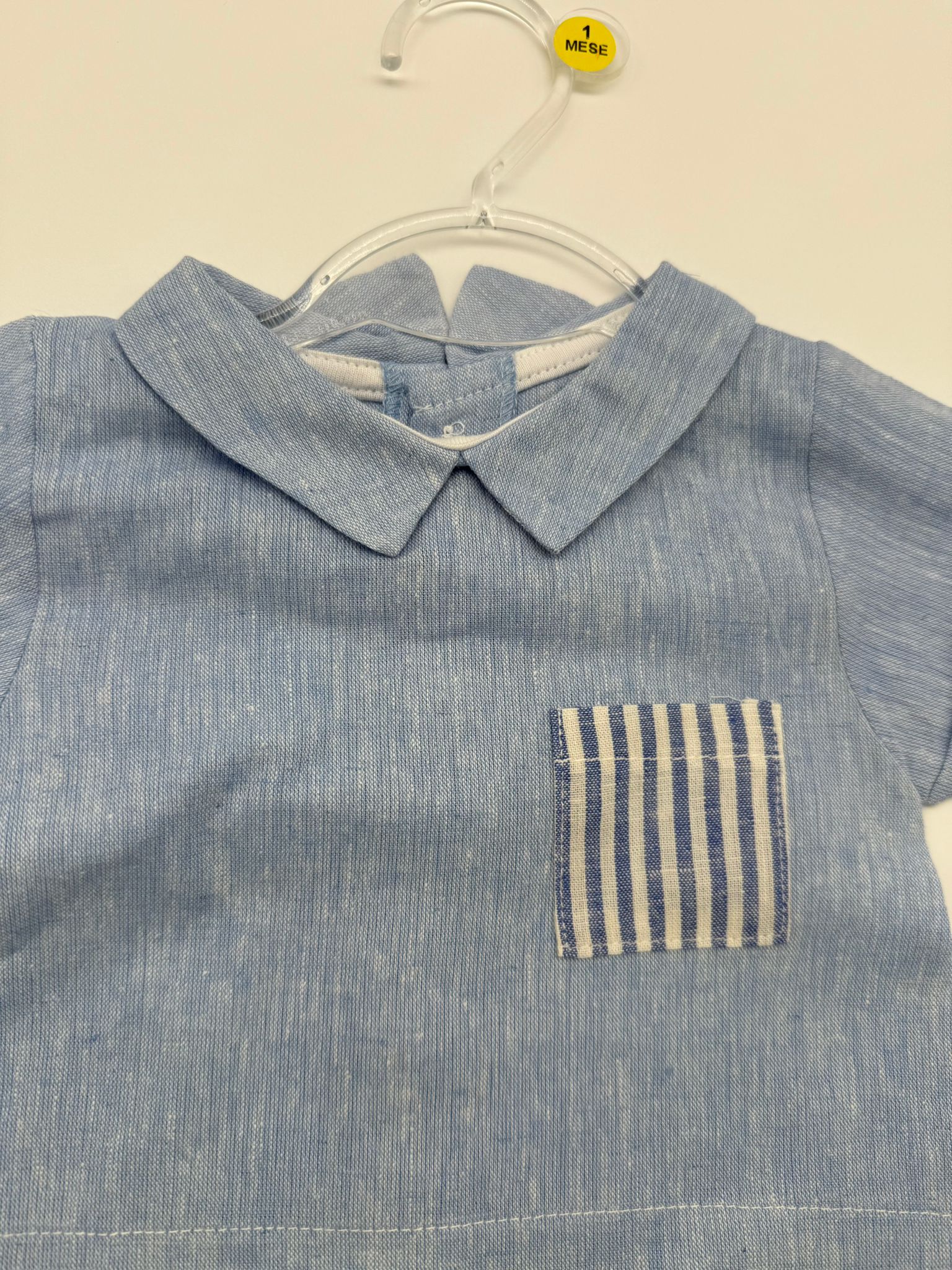 Pagliaccetto con righine bimbo Babyvip T2531/54