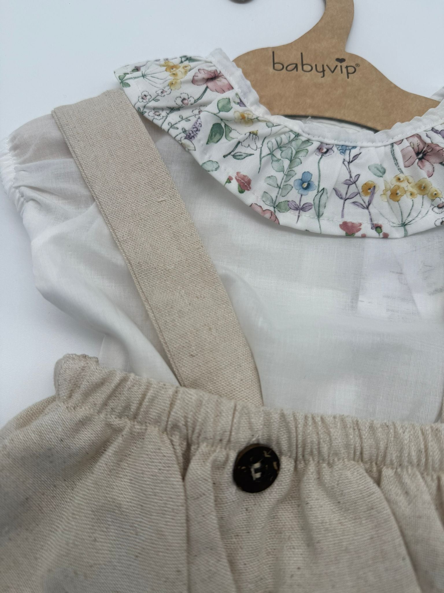 Due pezzi bimba floreale Babyvip T1469/02
