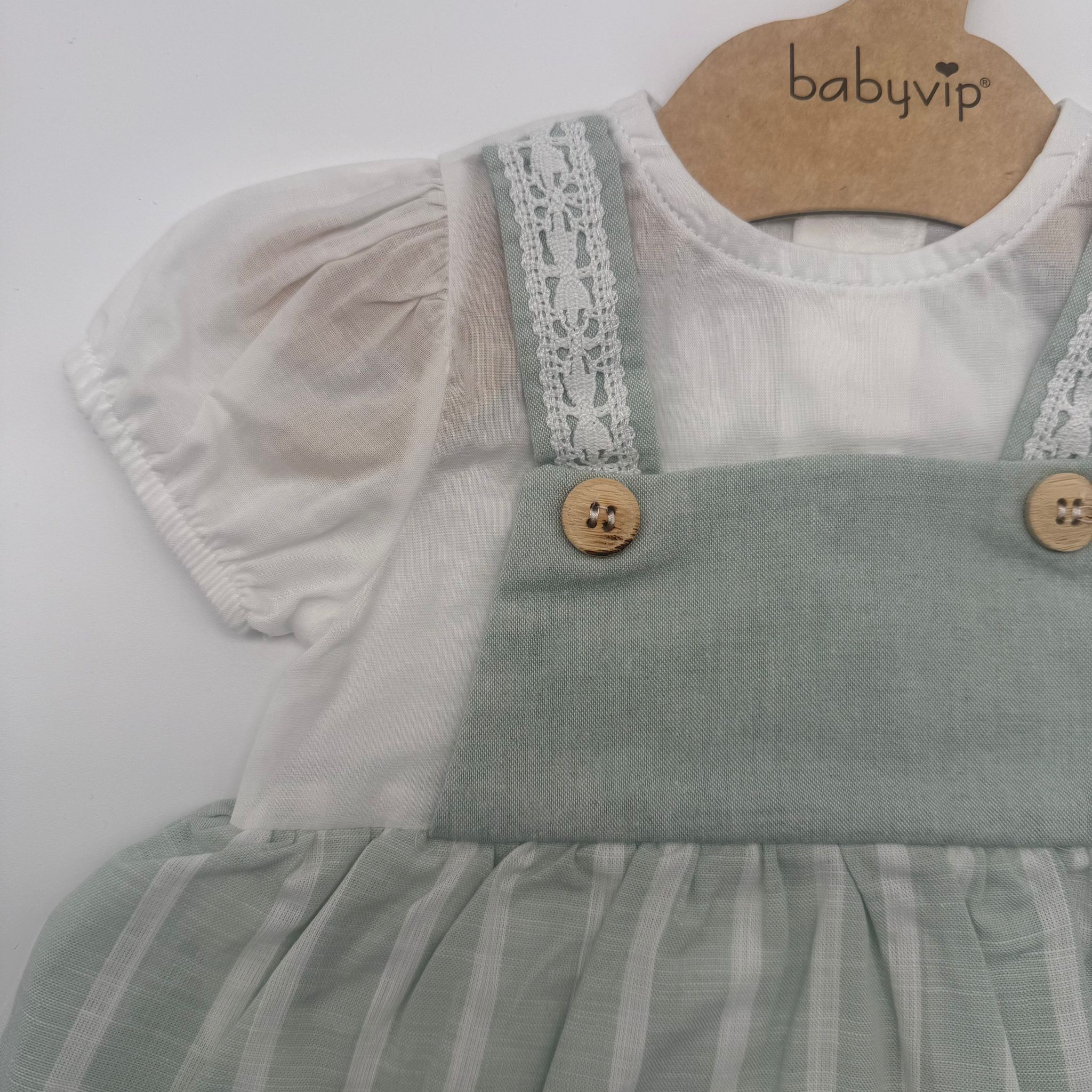 Pagliaccetto stile abitino bimba Babyvip T2826/61