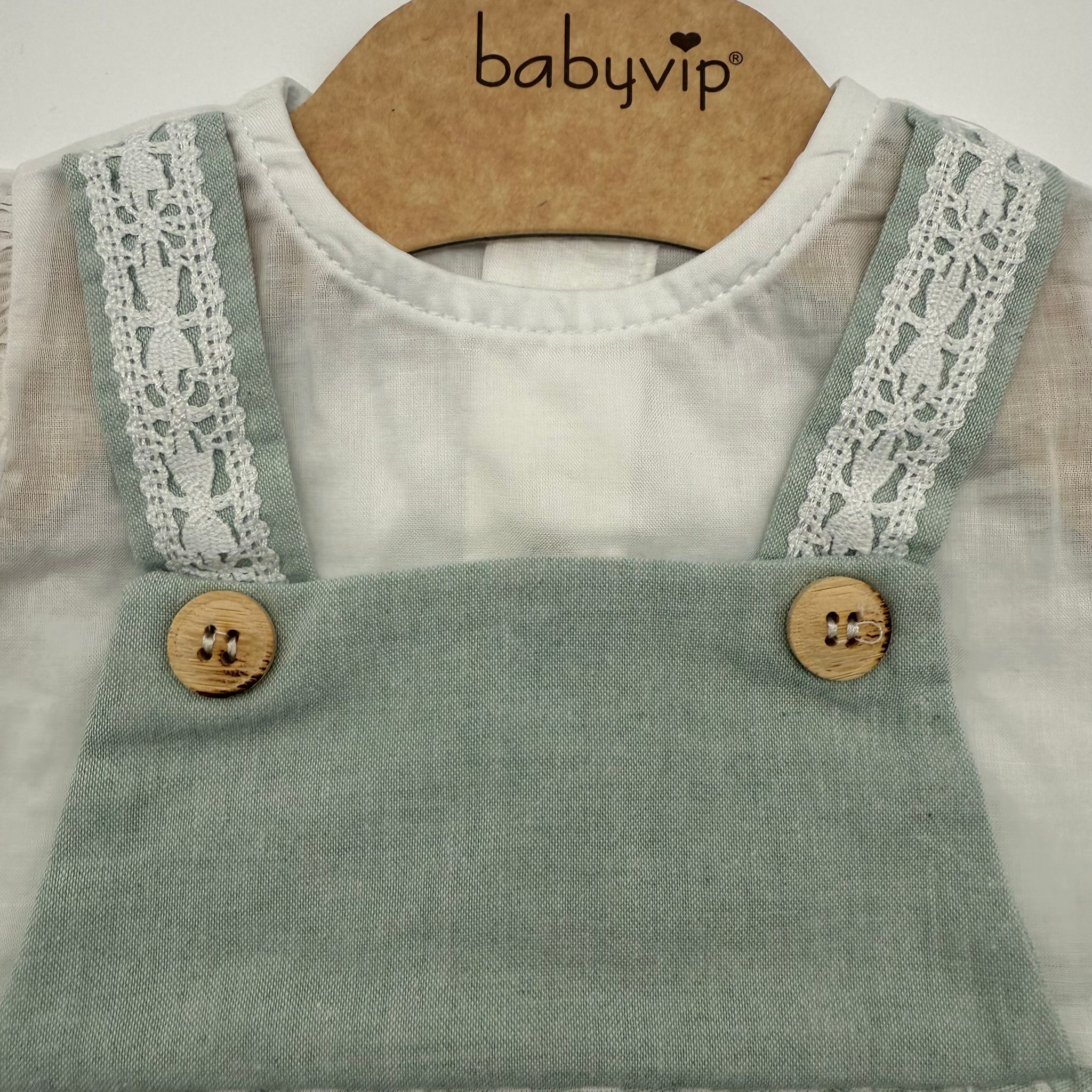 Pagliaccetto stile abitino bimba Babyvip T2826/61