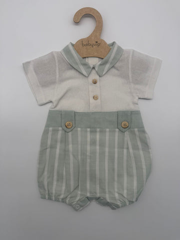 Pagliaccetto con righine bimbo Babyvip T2831/61