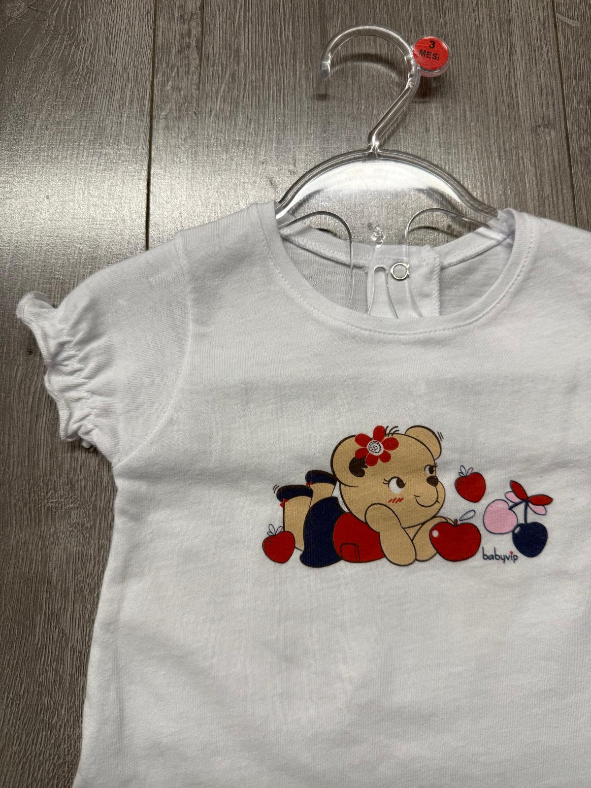 Due pezzi bimba con frutta Babyvip T7746/07