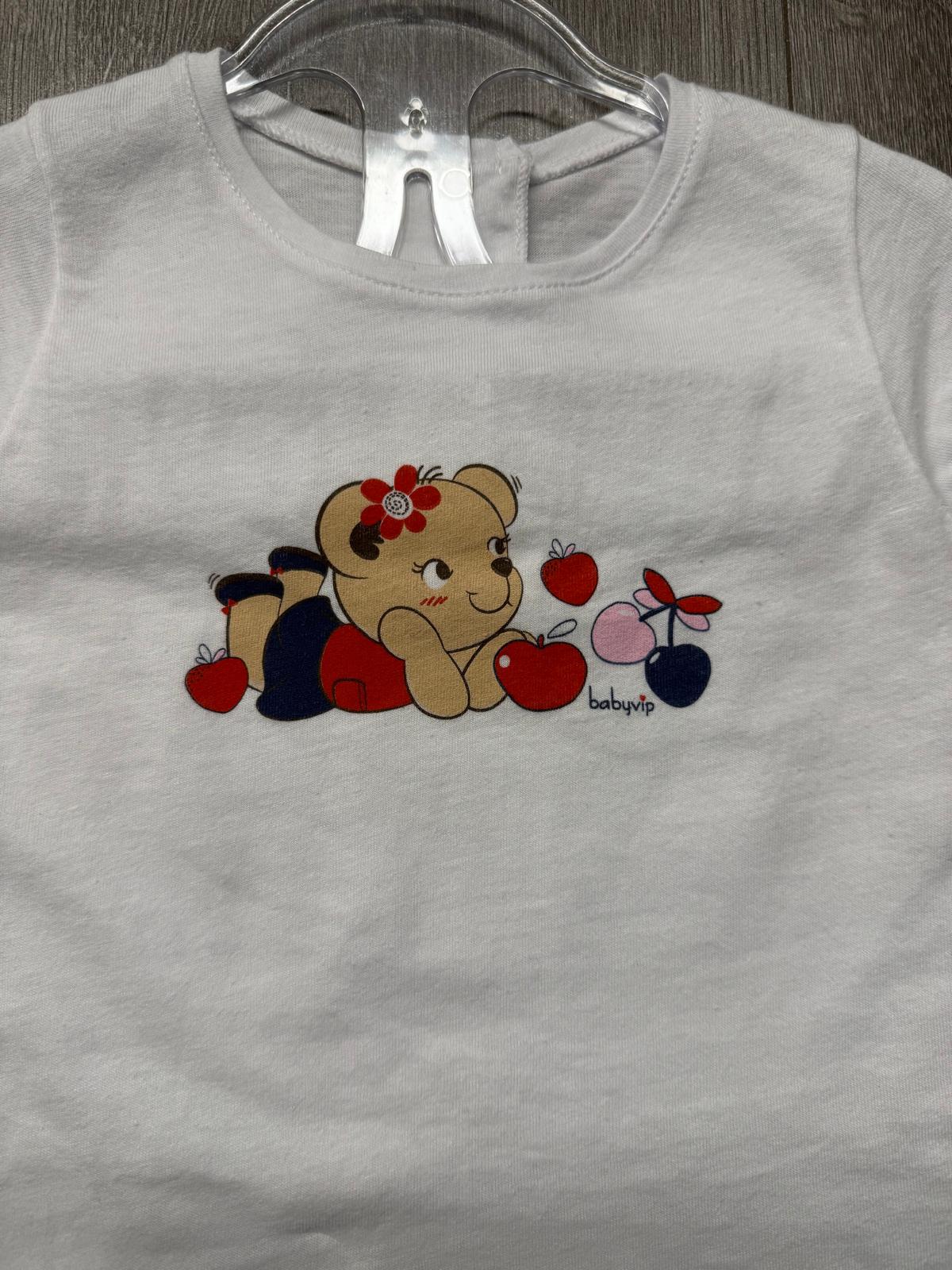 Due pezzi bimba con frutta Babyvip T7746/07