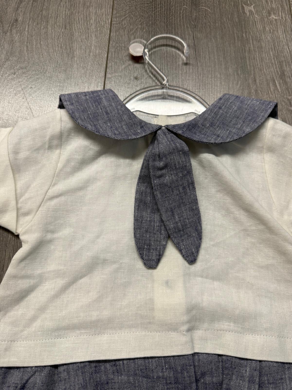 Pagliaccetto bimbo stile marinaro Babyvip T2436/08