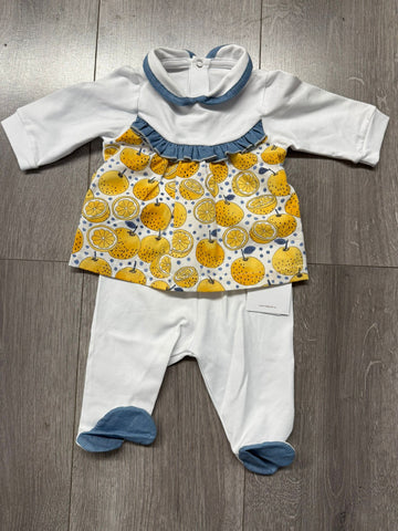 Due pezzi bimba con limoni Babyvip T3562/06
