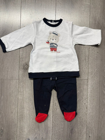 Due pezzi bimbo con orsetto Babyvip T3552/07