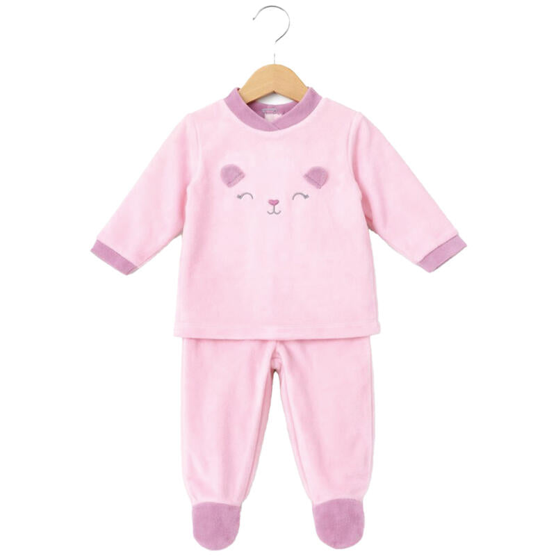 COMPLETO DUE PEZZI CINIGLIA NEONATA LINEA PICCOLE EMOZIONI