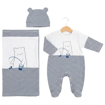 SET CORREDINO PRIMA NASCITA 3 PEZZI Preziosini