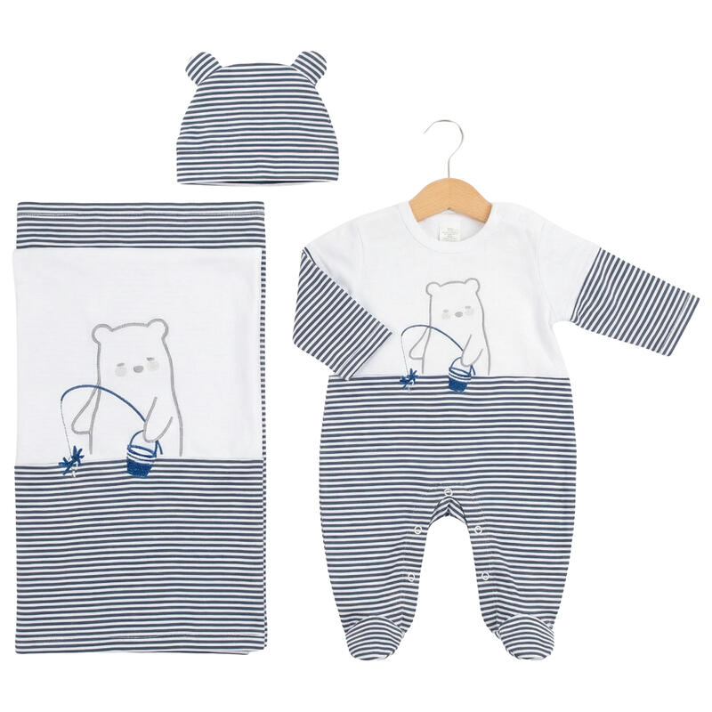SET CORREDINO PRIMA NASCITA 3 PEZZI Preziosini