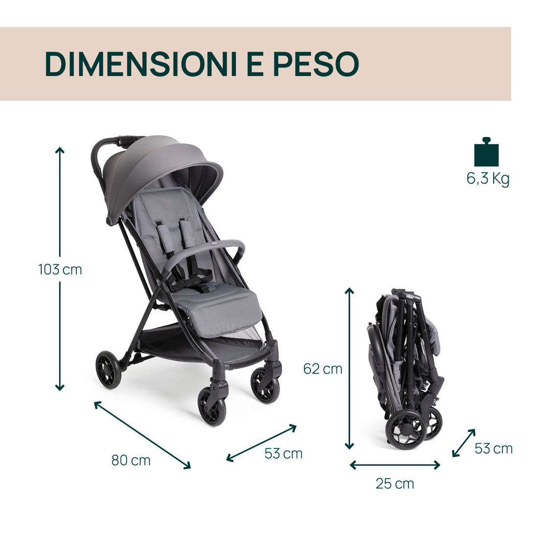 Passeggino Urbino Chicco