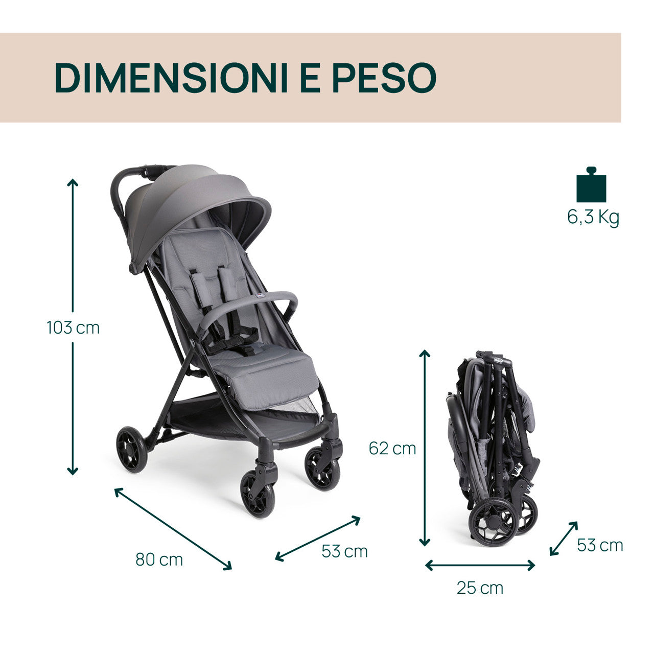 Passeggino Urbino Chicco